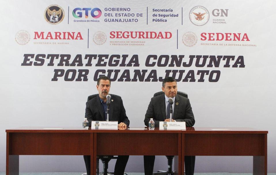 Los detenidos fueron localizados en Irapuato y Juventino Rosas