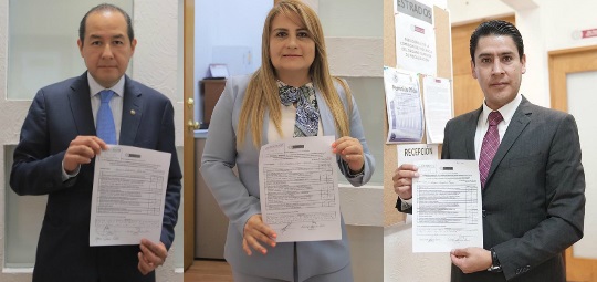 Algunos de los aspirantes. (Especial)