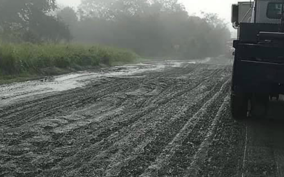 Carreteras en el norte de Veracruz (Foto/CORTESÍA)