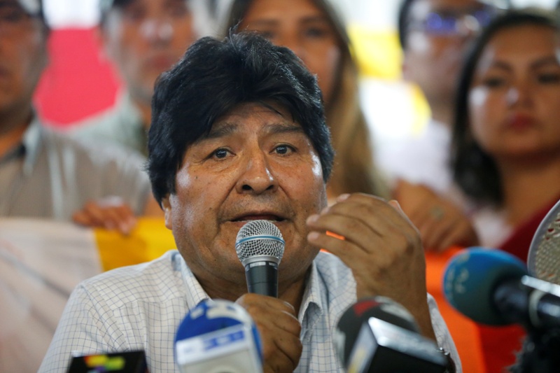 Evo Morales se encuentra en Argentina en calidad de asilado. (Reuters)
