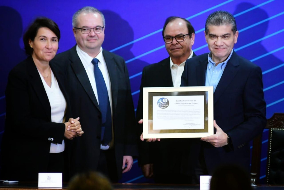 EL gobernador agradeció a las empresas de Francia que han confiado en Coahuila a través de importantes inversiones. (Especial)