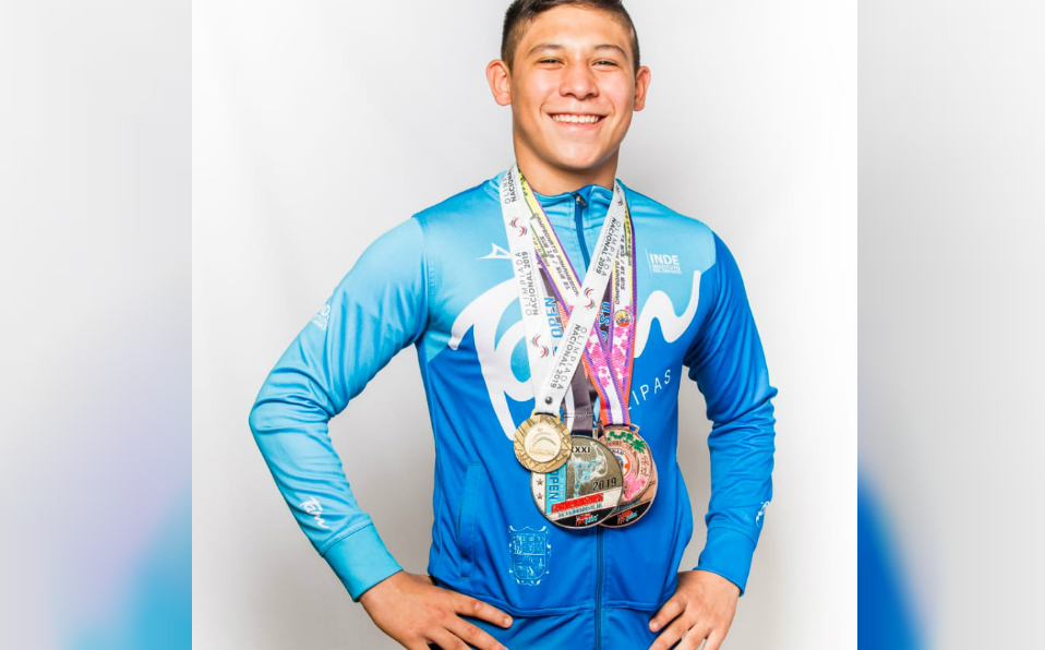 José Quinta, deportista tamaulipeco de Judo (Foto/CORTESÍA)