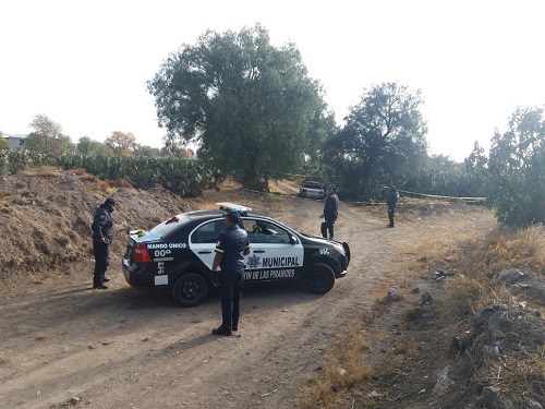 La policía acordonó la zona. (Especial)