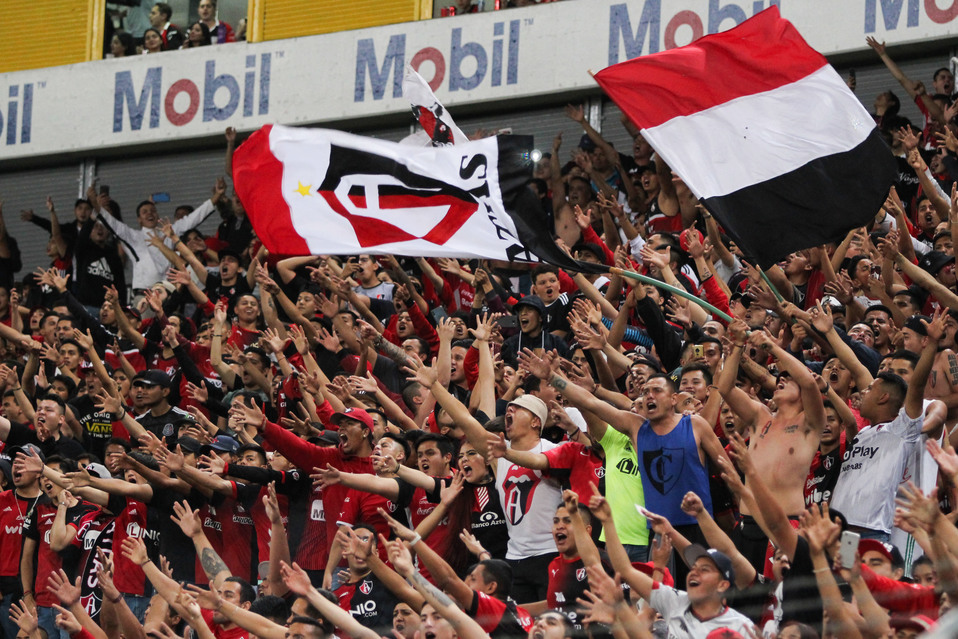 Afición de Atlas en el Estadio Jalisco (Imago7)