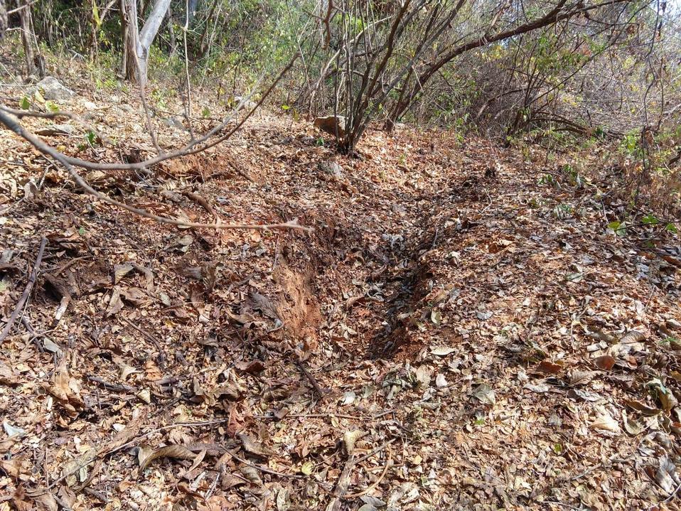 El Colectivo de Padres y Familiares de Desaparecidos, Secuestrados y Asesinados de Guerrero lleva cuatro días de búsqueda. (Javier Trujillo)