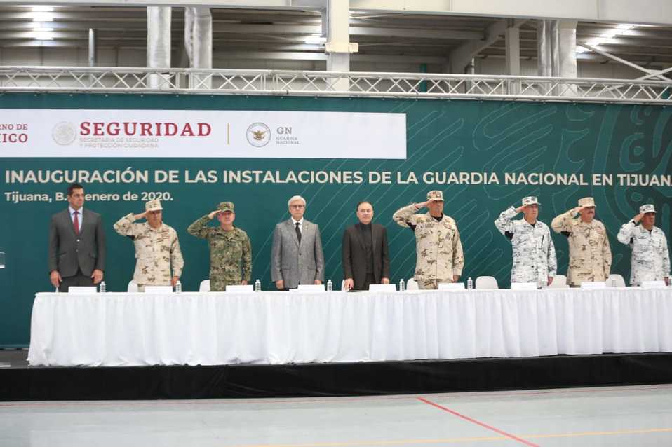 El gobernador de Baja California, Jaime Bonilla, se reunió con el titular de Seguridad Pública, Alfonso Durazo. (Especial)