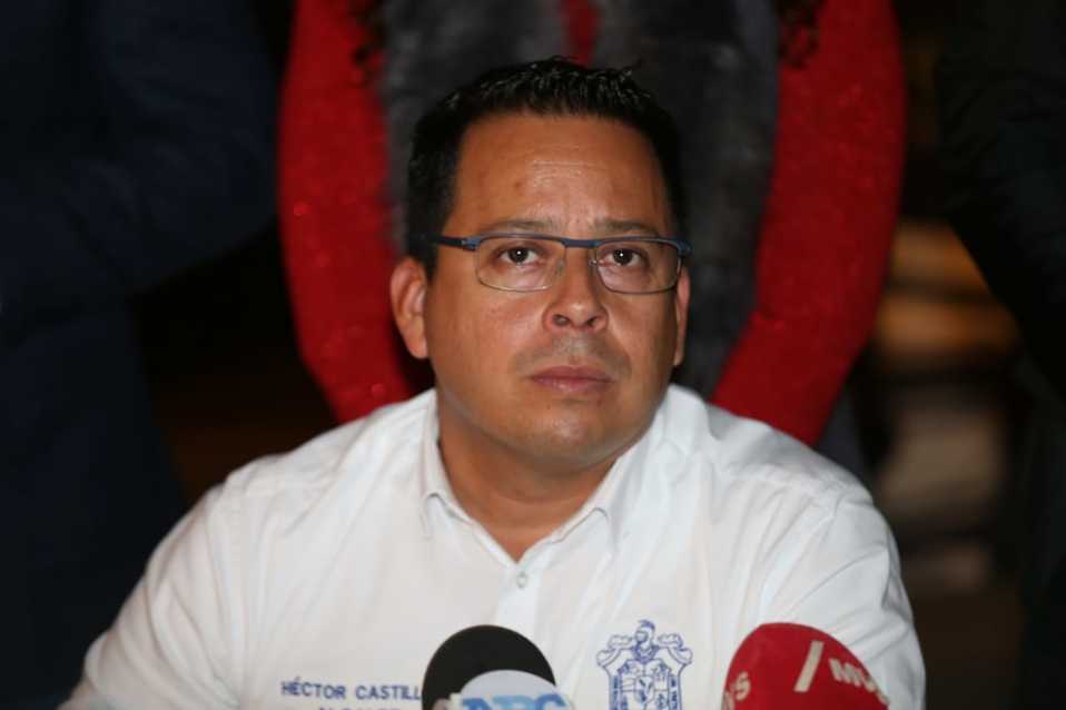 Héctor Castillo Olivares, alcalde de Santa Catarina. Foto: Jorge López