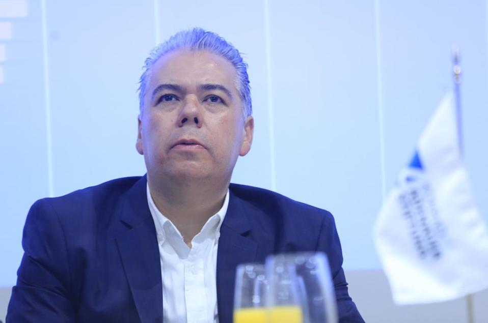 Ignacio Alarcón, líder del CCE. (Andrés Lobato)