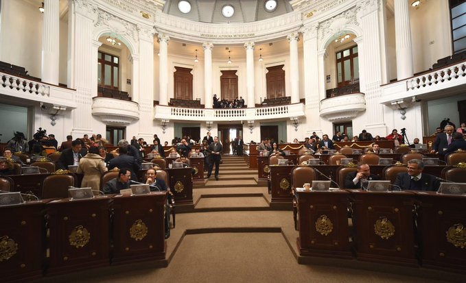 Congreso de CdMx. (Tomado de @Congreso_CdMex)