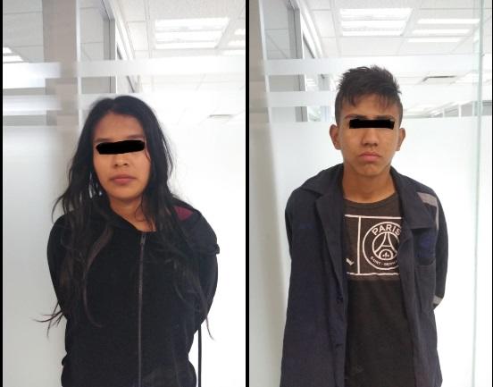 Ambos detenidos, de 18 años de edad, fueron trasladados y puestos ante el Ministerio Público. Foto: Especial