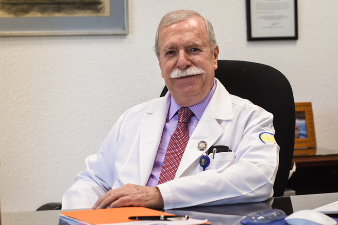 El director del Hospital Infantil de México “Federico Gómez”, Jaime Nieto Zermeño. (Especial)