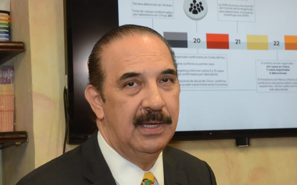 El secretario de Salud estatal, Manuel de la O. (Foto: