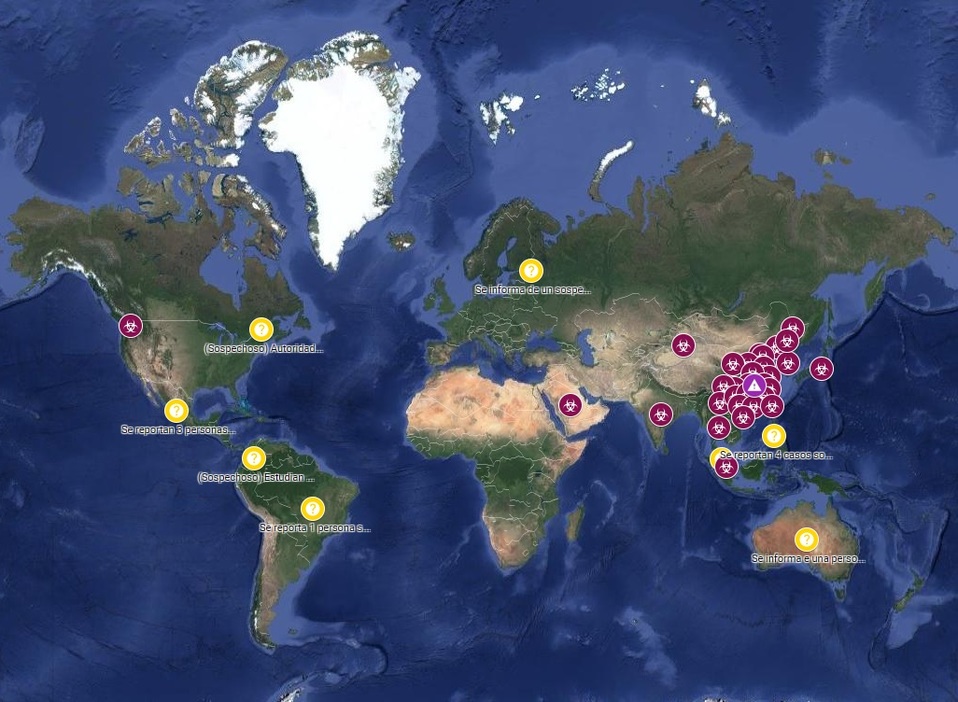 Google Maps muestra dónde hay coronavirus. (Google)