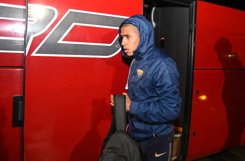 Jesús Rivas previo al partido de Pumas vs Santos (Imago7)