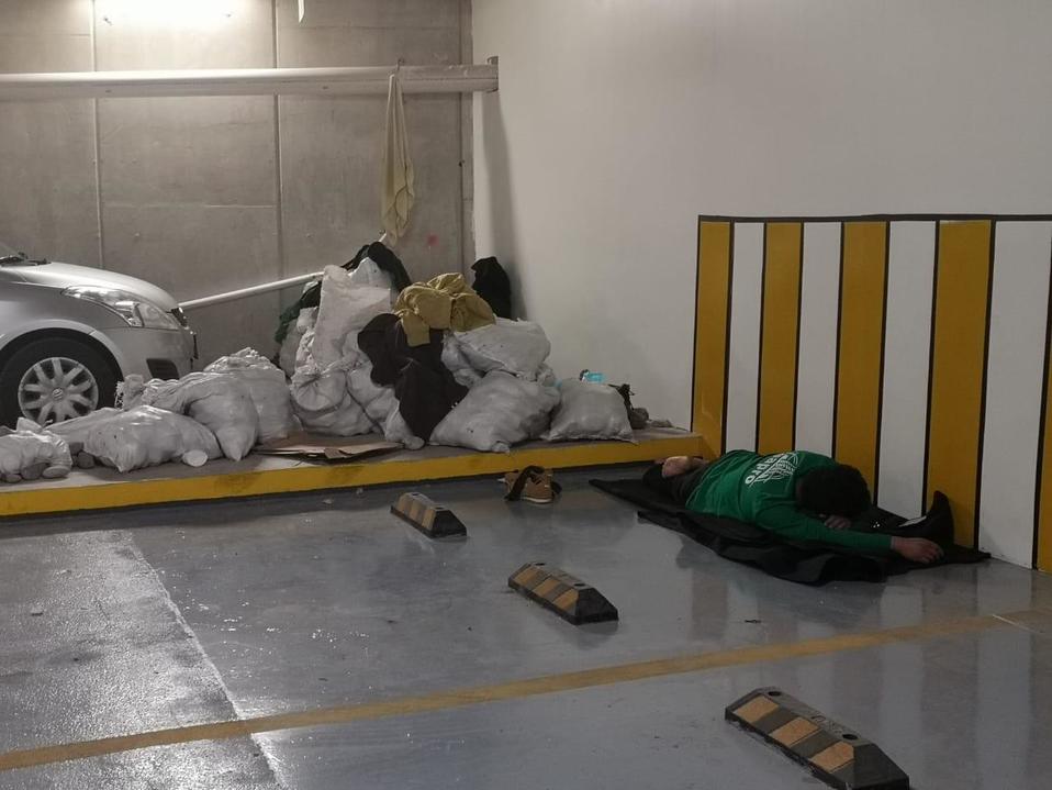 Realizan trabajos de remodelación en el Senado. (Silvia Arellano)
