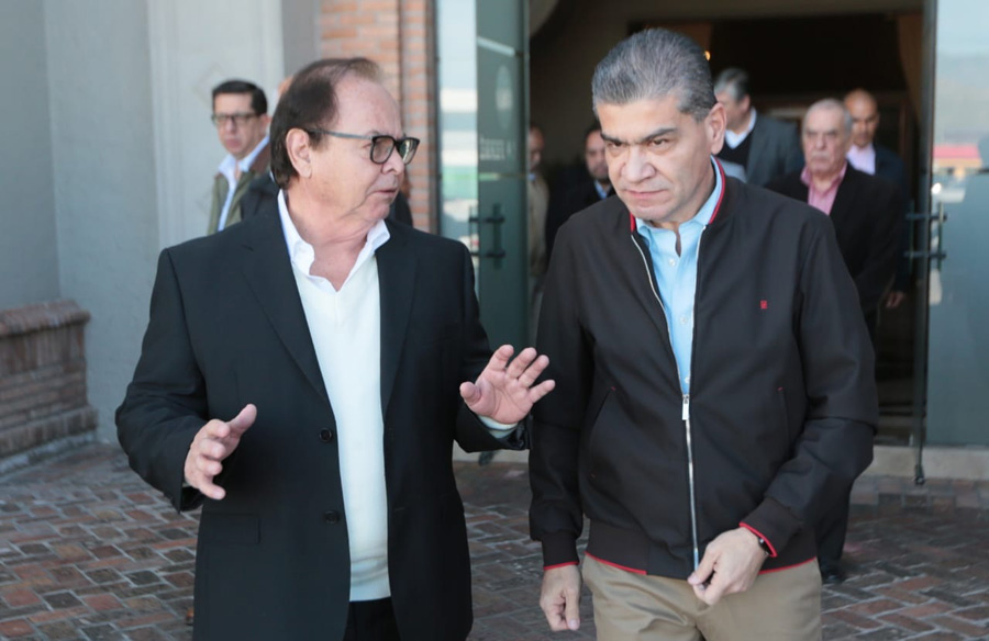 Riquelme Solís dijo que aprovechará la visita del presidente. (Cortesía)