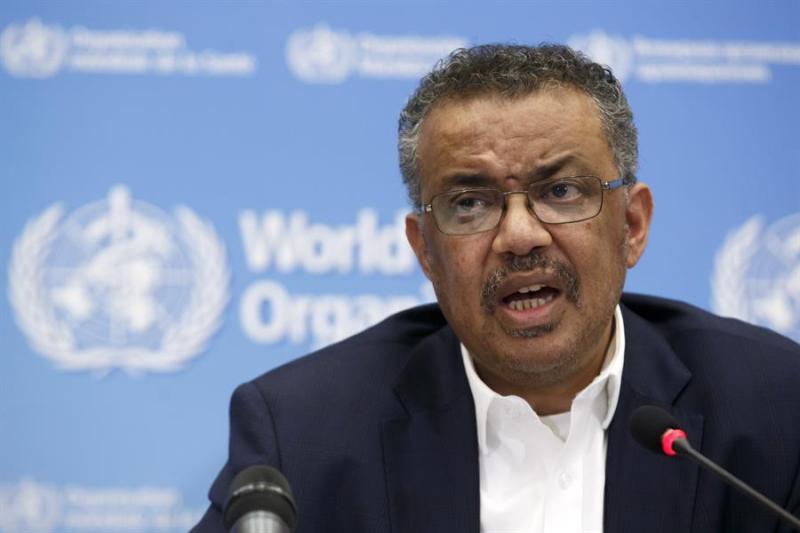 Tedros Adhanom Ghebreyesus, director del organismo. (EFE)