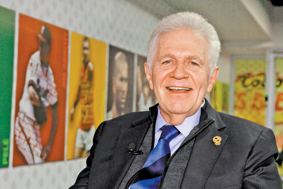 Carlos Padilla tiene prácticamente ocho años como presidente del Comité Olímpico Mexicano. (Santiago Chaparro)