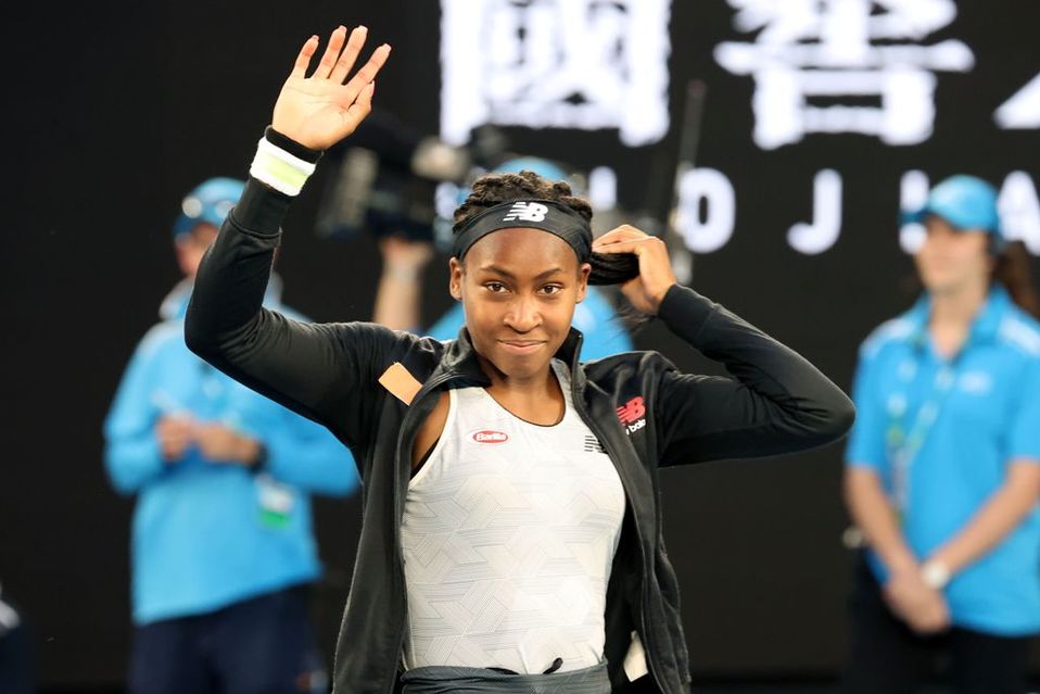 Coco Gauff elimina a Naomi Osaka del Abierto de Australia (AFP)