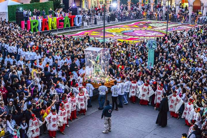 Declaran Patrimonio Cultural Intangible los tapetes de Uriangato.