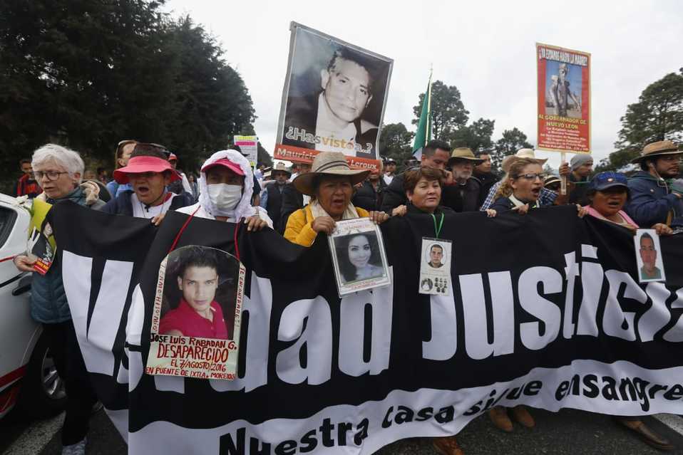 Inicia segunda jornada de Caminata por la Verdad, Justicia y Paz. (Araceli López)