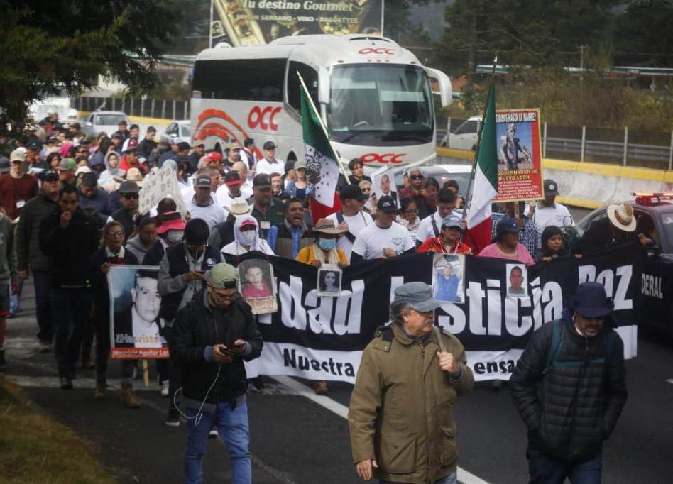 Inicia segunda jornada de la Caminata por la Verdad, Paz y Justicia. | Araceli López