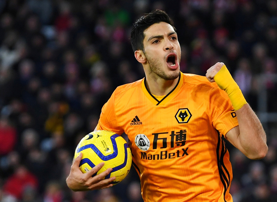 Raúl Jiménez, delantero del Wolverhampton (Reuters)
