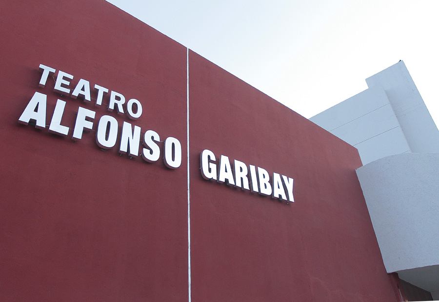 El Teatro Alfonso Garibay se ubica en la avenida Bravo 245 poniente. (Manuel Guadarrama)
