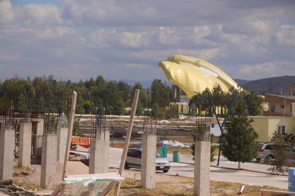 Augusto Candelaria aseguró que el Ecosantuario, se desarrolla con recursos de la propia iglesia a partir de las donaciones. (Melanie Torres)