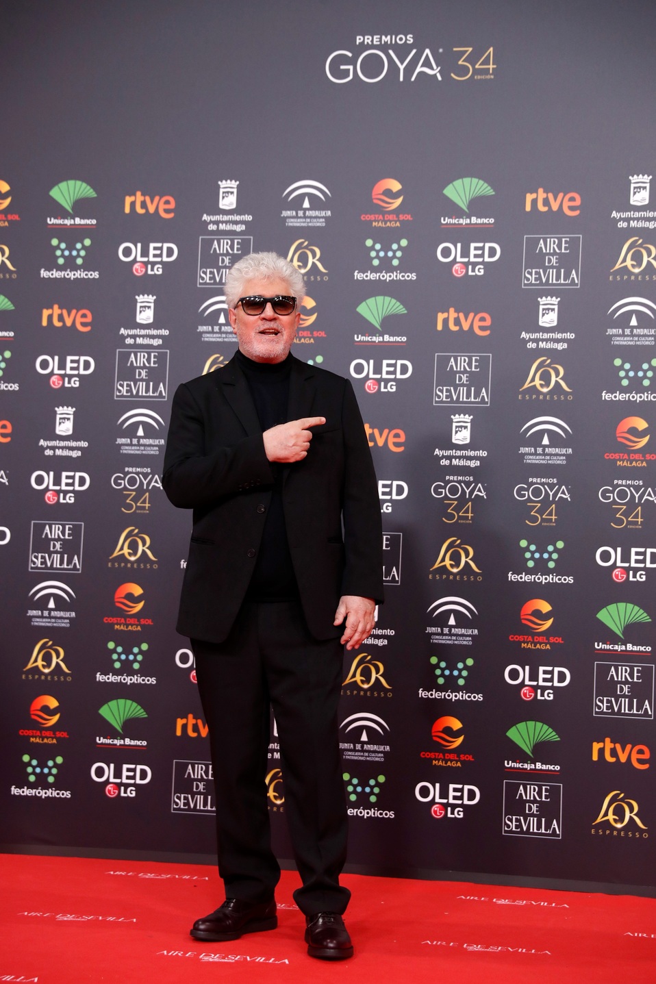 Pedro Almodóvar en los Goya 2020 (EFE).