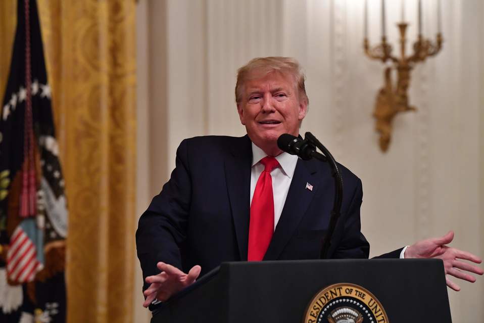 El presidente de Estados Unidos, Donald Trump, enfrenta juicio político en el Senado. (AFP)