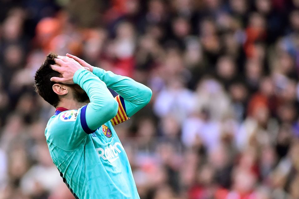 Valencia derrota al Barcelona (AFP)