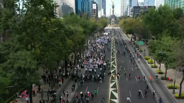 Caminata por la Verdad, Paz y Justicia avanza hacia Palacio Nacional ...
