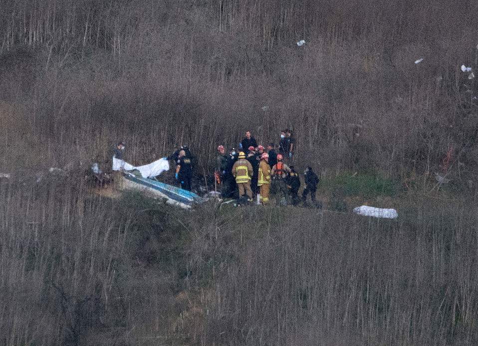 Identificación de cuerpos del accidente donde murió Kobe Bryant tardará semanas (AFP)