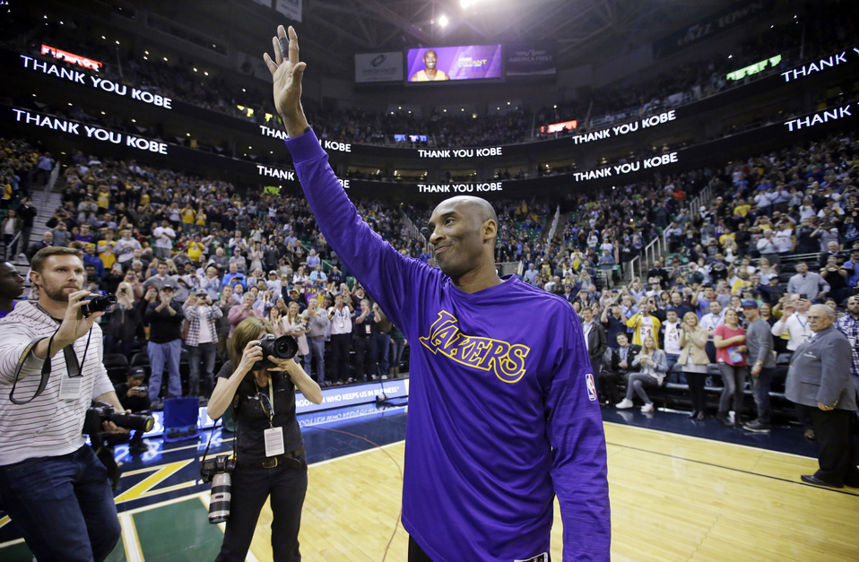 Kobe Bryant, ex estrella de la NBA (AP)