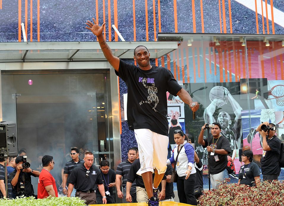 Kobe Bryant, ex estrella de la NBA (AFP)