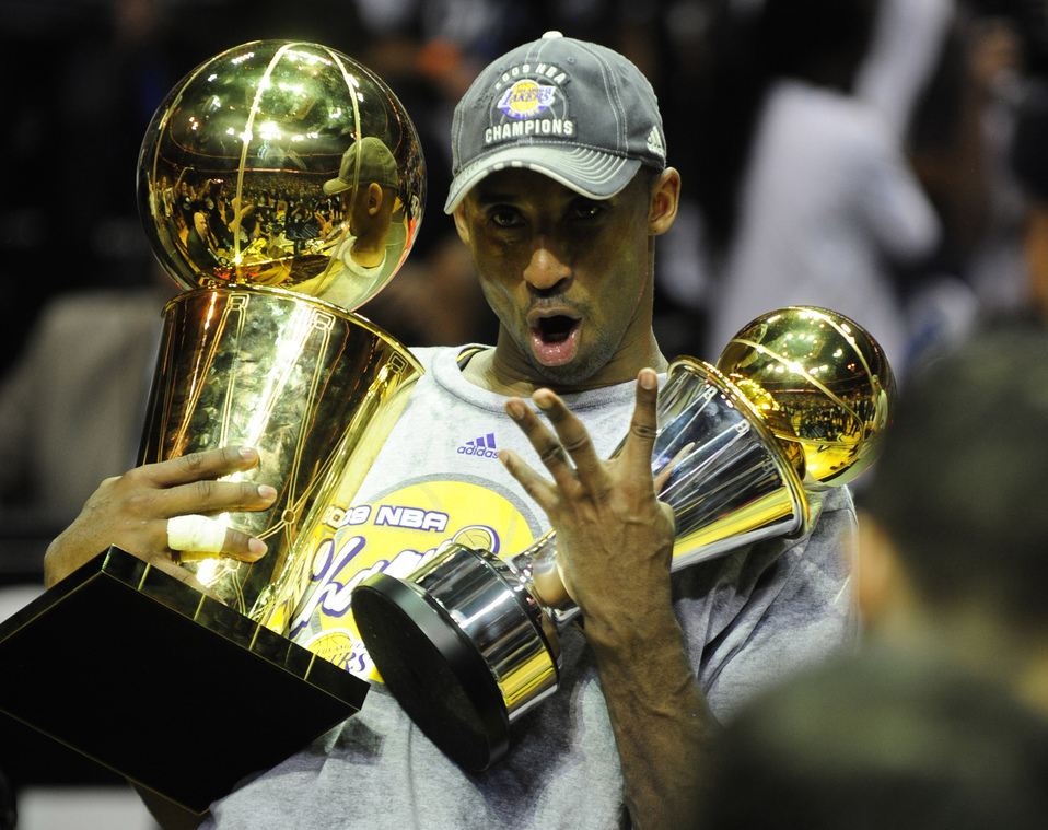 Kobe Bryant, ex jugador de los Lakers (AFP)