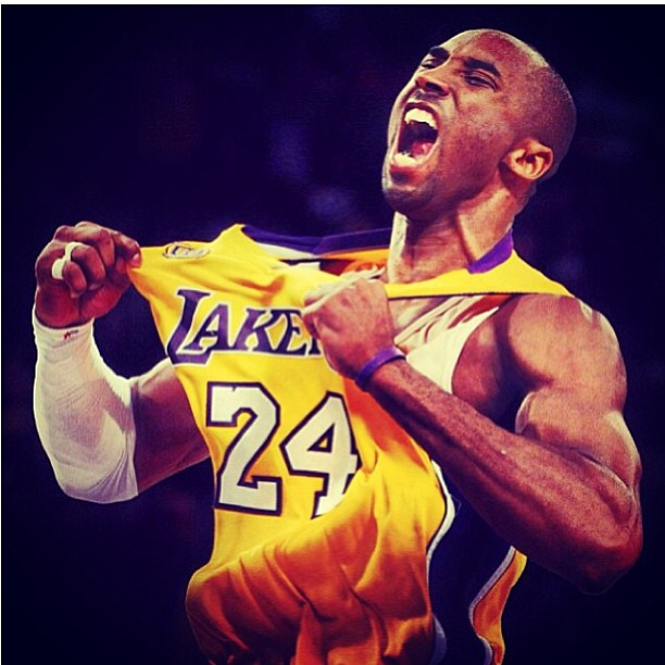 Kobe Bryant fue inspiración en muchas canciones de hip hop. (Instagram: @kobebryant)