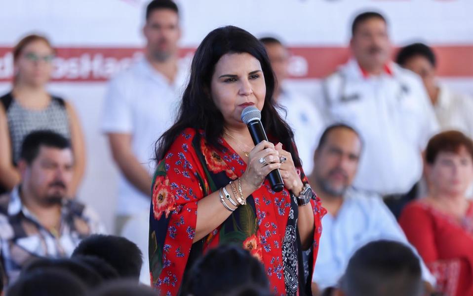 La alcaldesa de Los Cabos, Armida Castro Guzmán