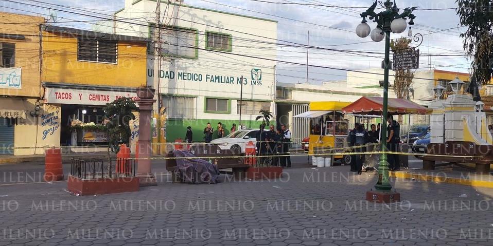 Muere indigente con problemas de alcoholismo en parque de Hueyotlipan. (Andrés Sánchez)