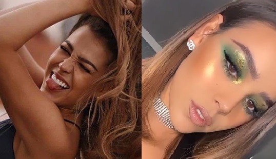 Danna Paola cambio de look;  luce irreconocible. (Instagram)