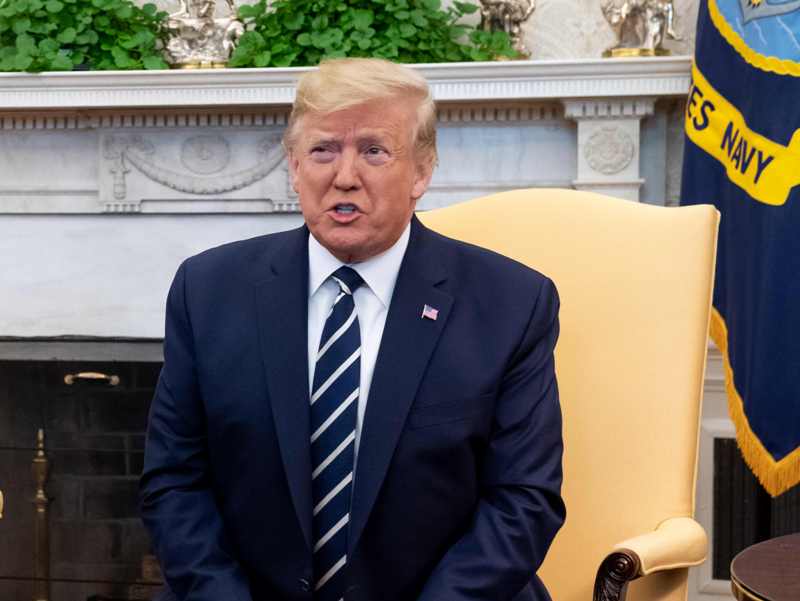 Donald Trump. (AFP)