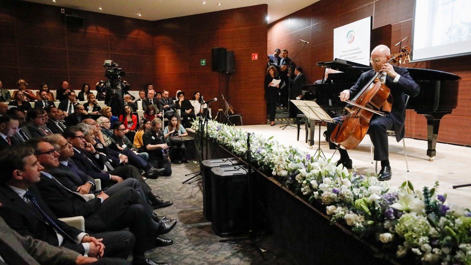 Por el Día del Holocausto, se realizaron diversas actividades en el Senado de la República (@RicardoMonrealA)