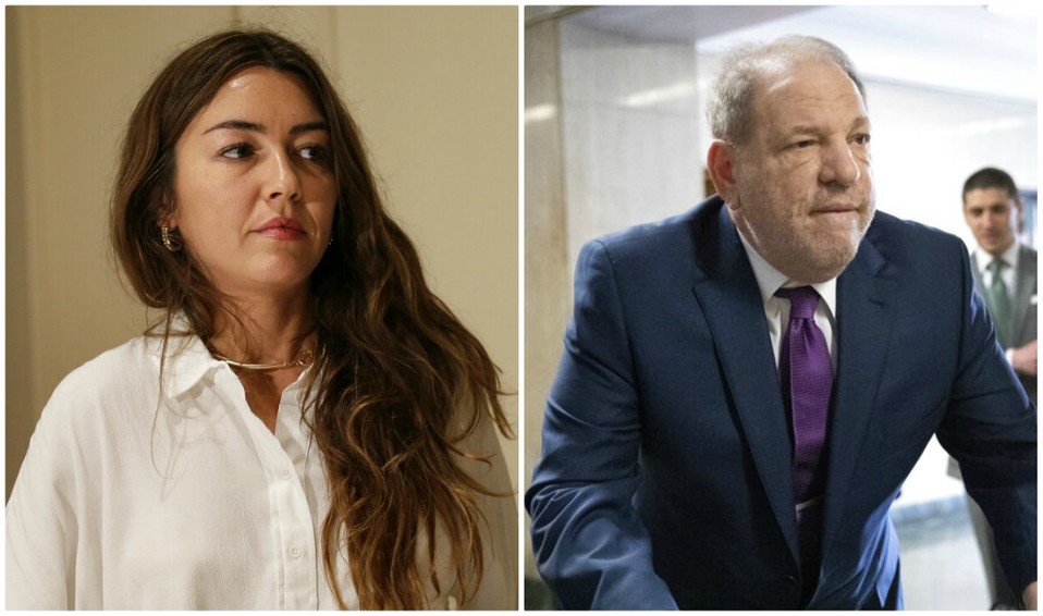 En juicio contra Harvey Weinstein, Mimi Haleyi da un desgarrador testimonio (AP).