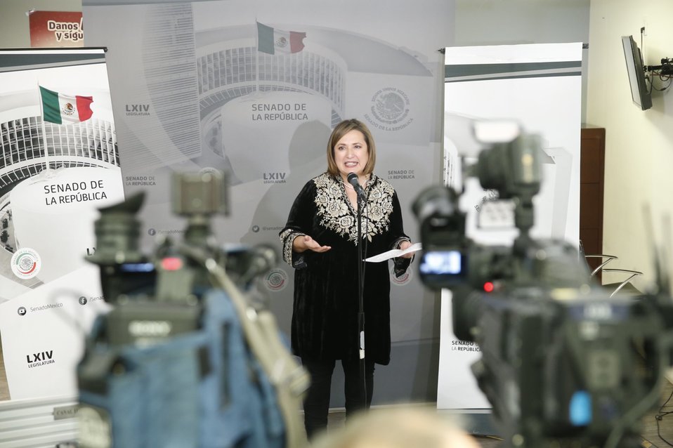 Xóchitl Gálvez, senadora del PAN (@XochitlGalvez)