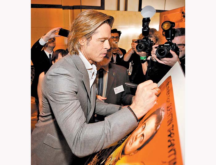 Brad Pitt. AP