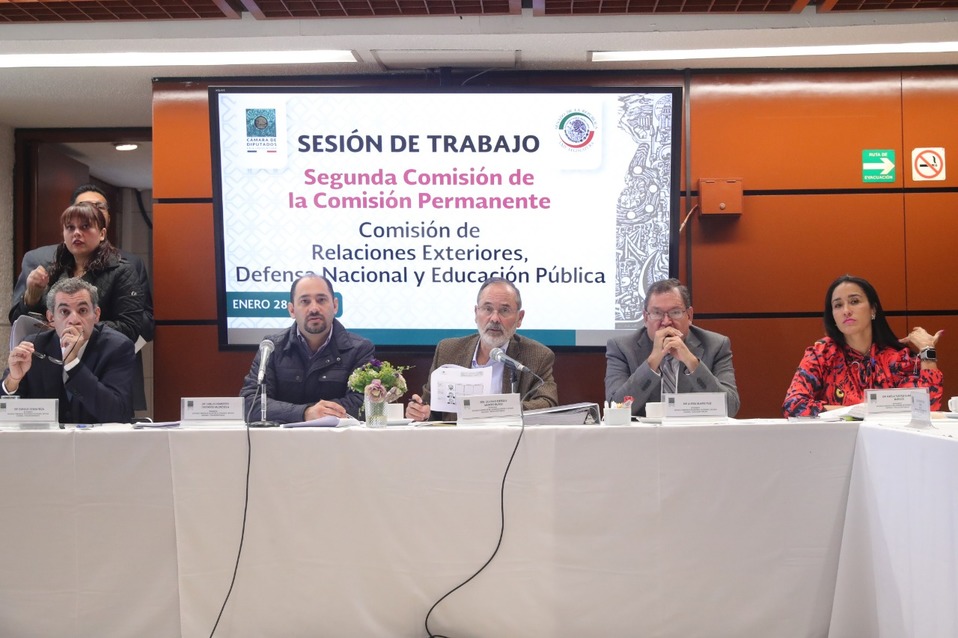 Comisión Relaciones Exteriores, Defensa Nacional y Educación Pública (@Mx_Diputados)