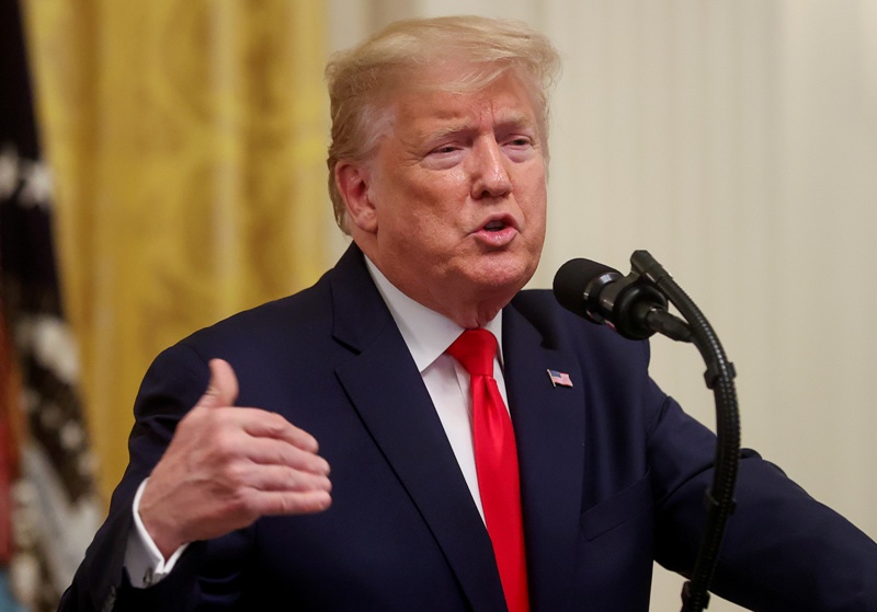 Donald Trump reafirmó que "podría tener una oportunidad" para promover la paz. (Reuters)