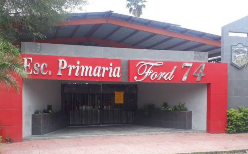Escuela Primaria Ford en Ciudad Victoria (Foto/Antonio Hernández)