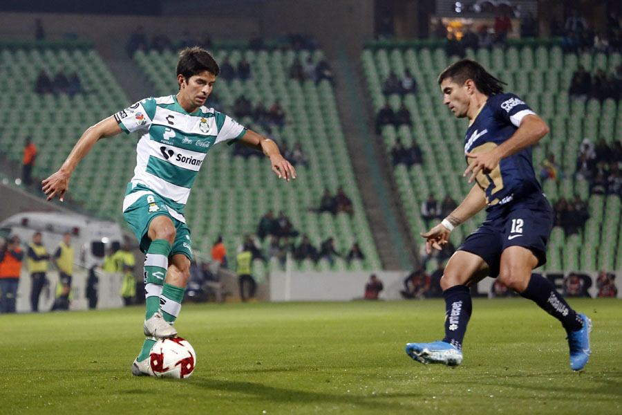 El estratega aseguró que este duelo de vuelta ante la UNAM saldrán a buscar la victoria. (Rolando Riestra)